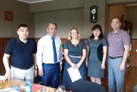 23 июня 2017 г. состоялось подписание договора с ООО «INTER CENTER ASD» (Бишкек)